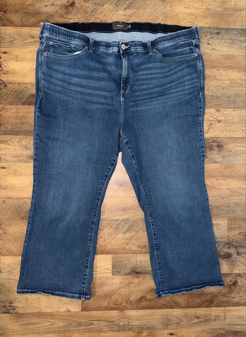 Torrid women’s plus size blue jeans